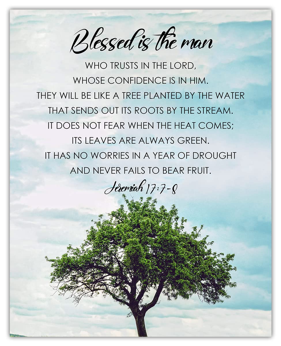Amazon.com: Blessed is the One Who Trusts… Jeremiah 17:7-8